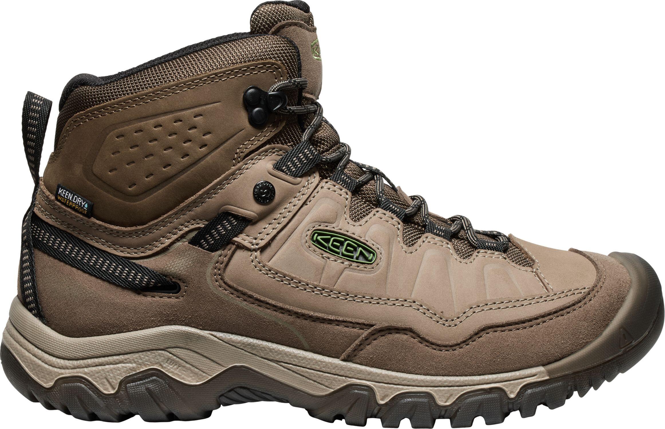 Homme TARGHEE IV MID WP M  Chaussures de randonnée Brun-gris/Vert bouteille 1/5