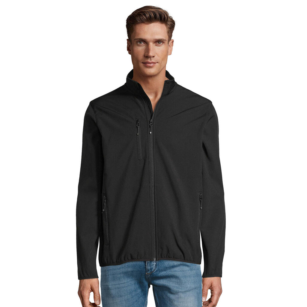 Mens Radian Soft Shell Jacket (Black)