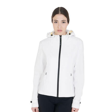 Damen slim fit softshell zip windbreaker jacke