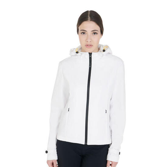 Damen slim fit softshell zip windbreaker jacke