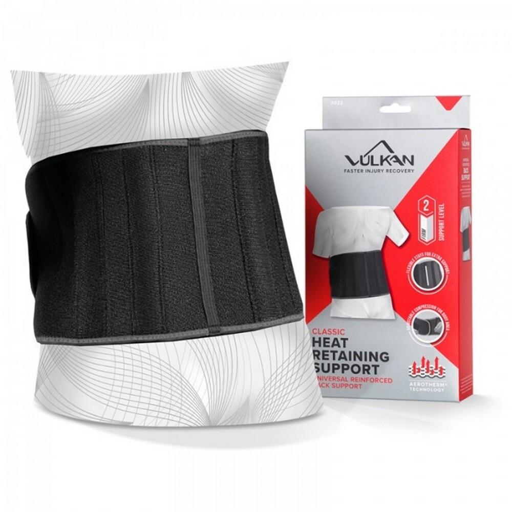 VULKAN Classic 3022 Neoprene Back Support (Black)