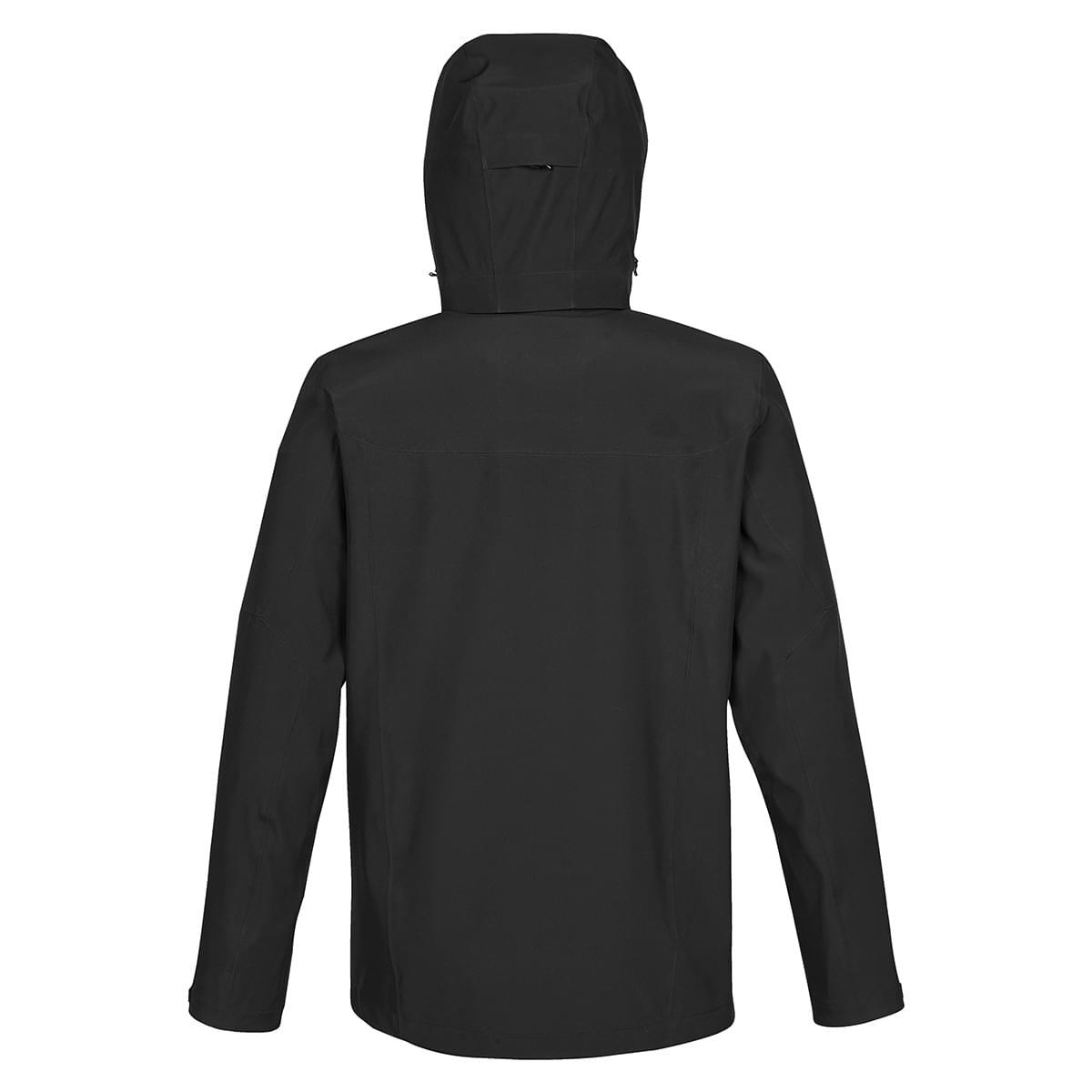 Casaco Patrol Soft Shell para homem (Preto / Vermelho Brilhante) 2/3