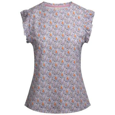 Camiseta Salma de Jersey para Mujer Blanco