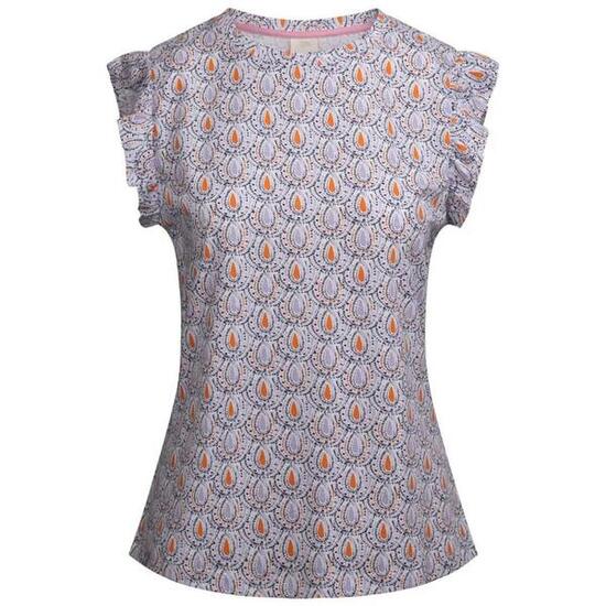 Camiseta Salma de Jersey para Mujer Blanco