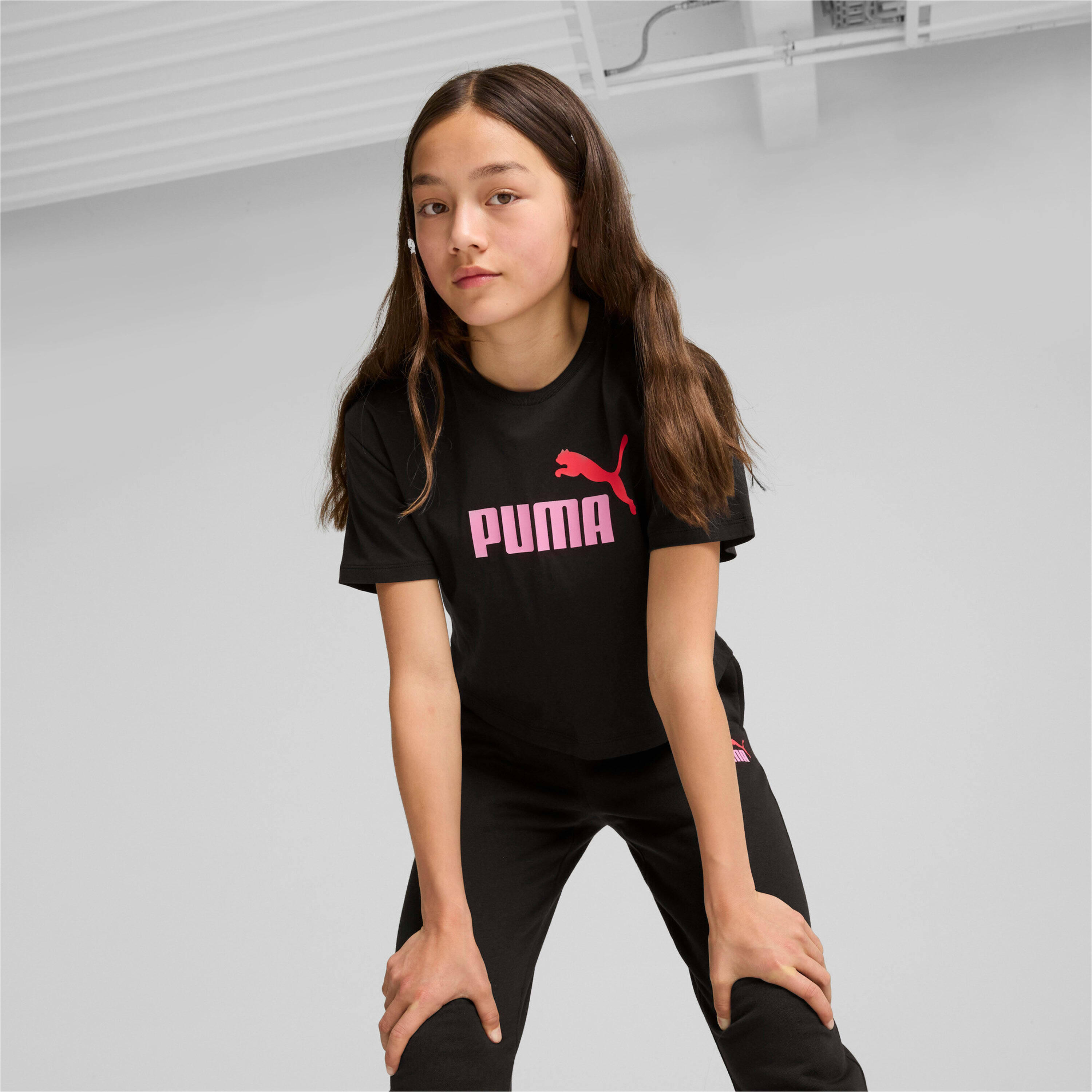 T-shirt Puma modelo 845346-61 para crianças unissex 2/5