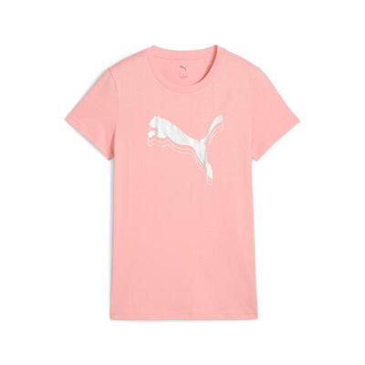 Dames-t-shirt puma ess metallic