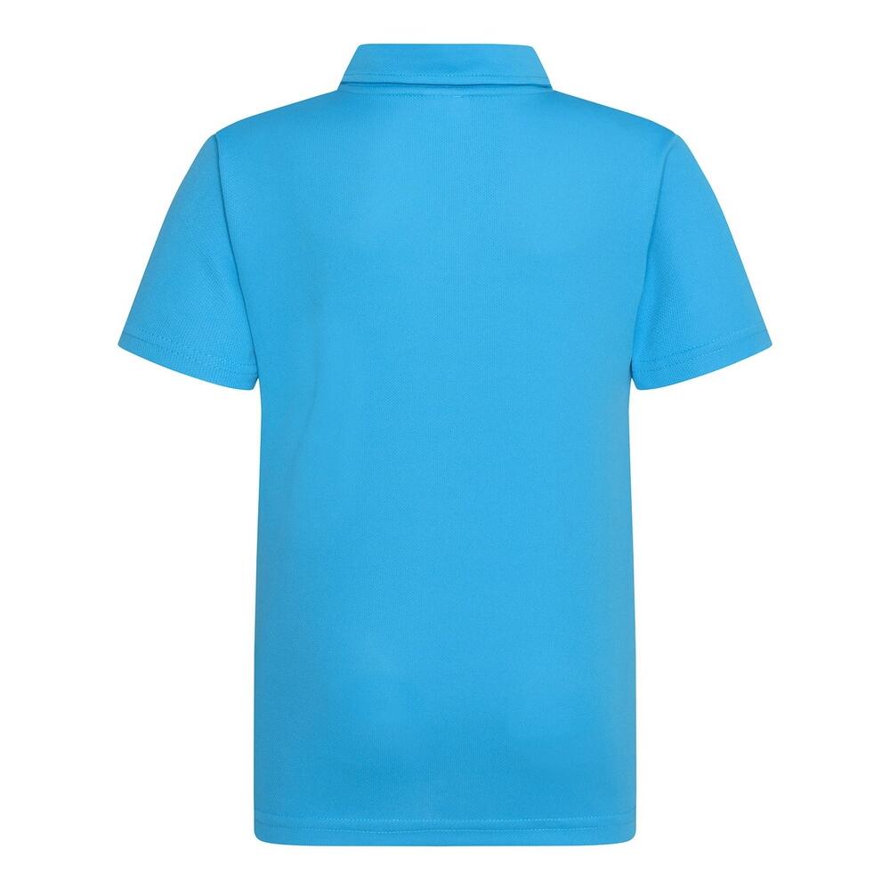Polo para Niños/Niñas Azul Zafiro 2/2