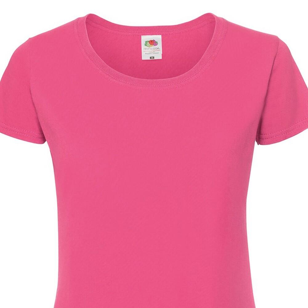 Camiseta Iconic 190 para Mujer Fucsia 2/2