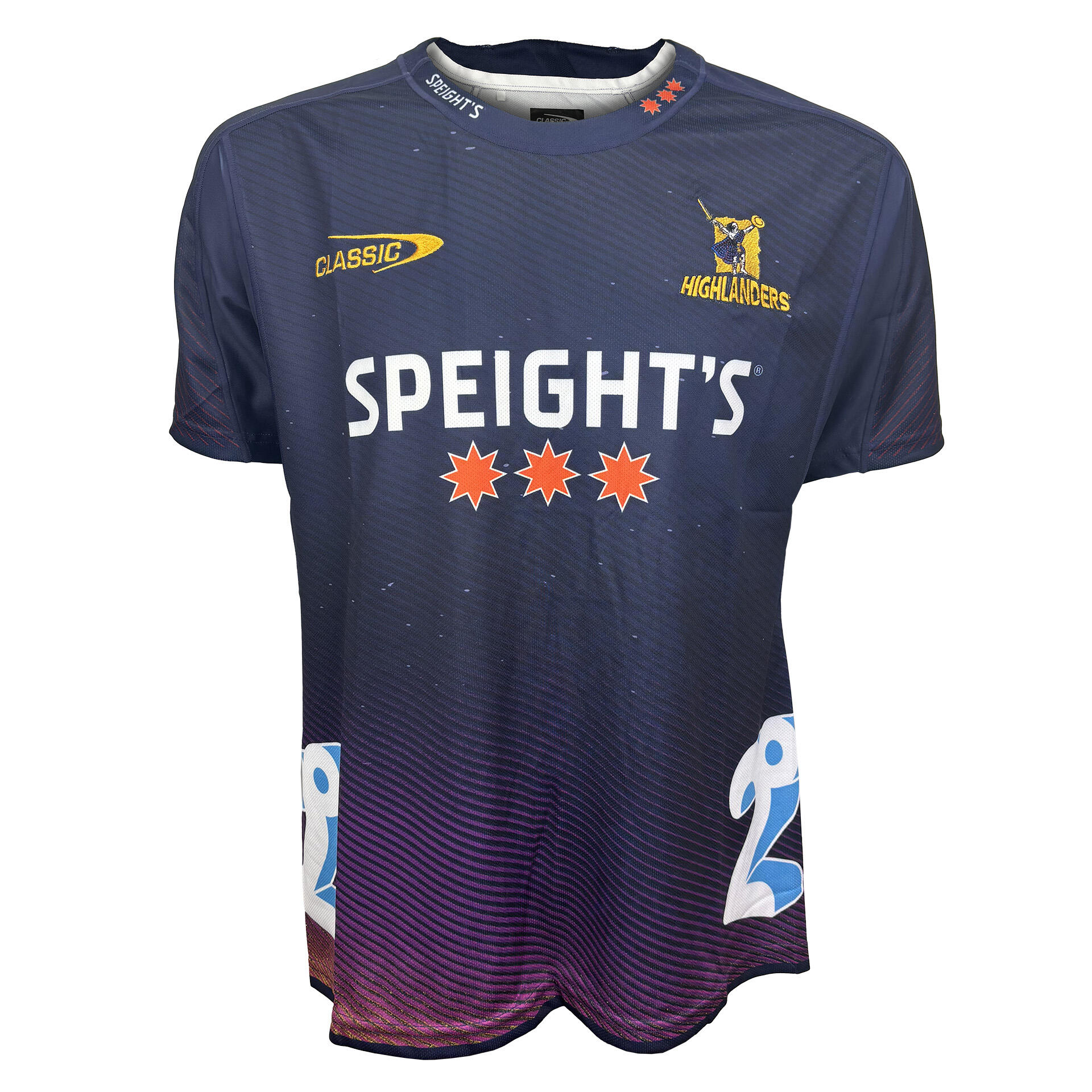 CLASSIC Highlanders 2024 Super Rugby Adults Training Rugby Shirt