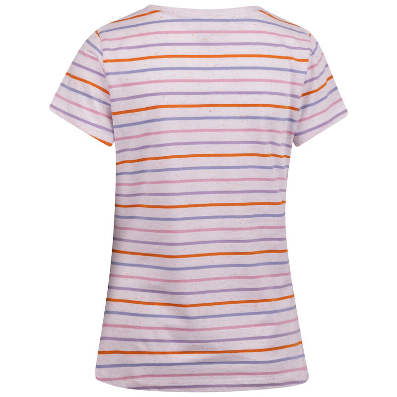 Tricou Drumeții În Natură Trespass Michaela In Dungi Femei
