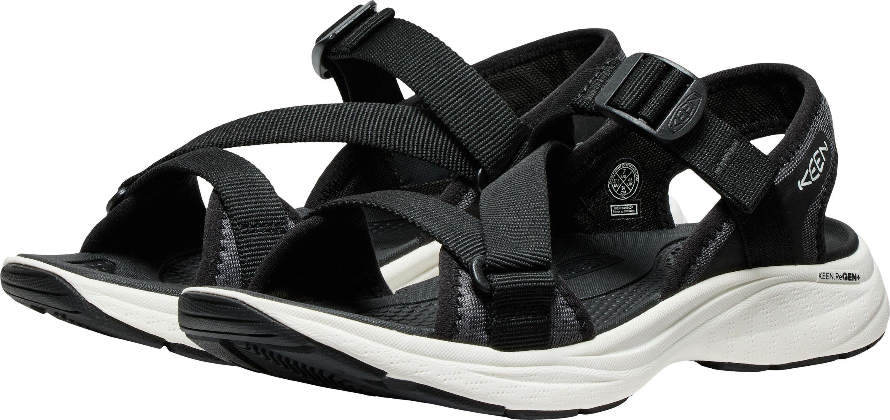 Femme LEIKI OT SANDAL W Sandale Noir/Blancétoilé 3/5