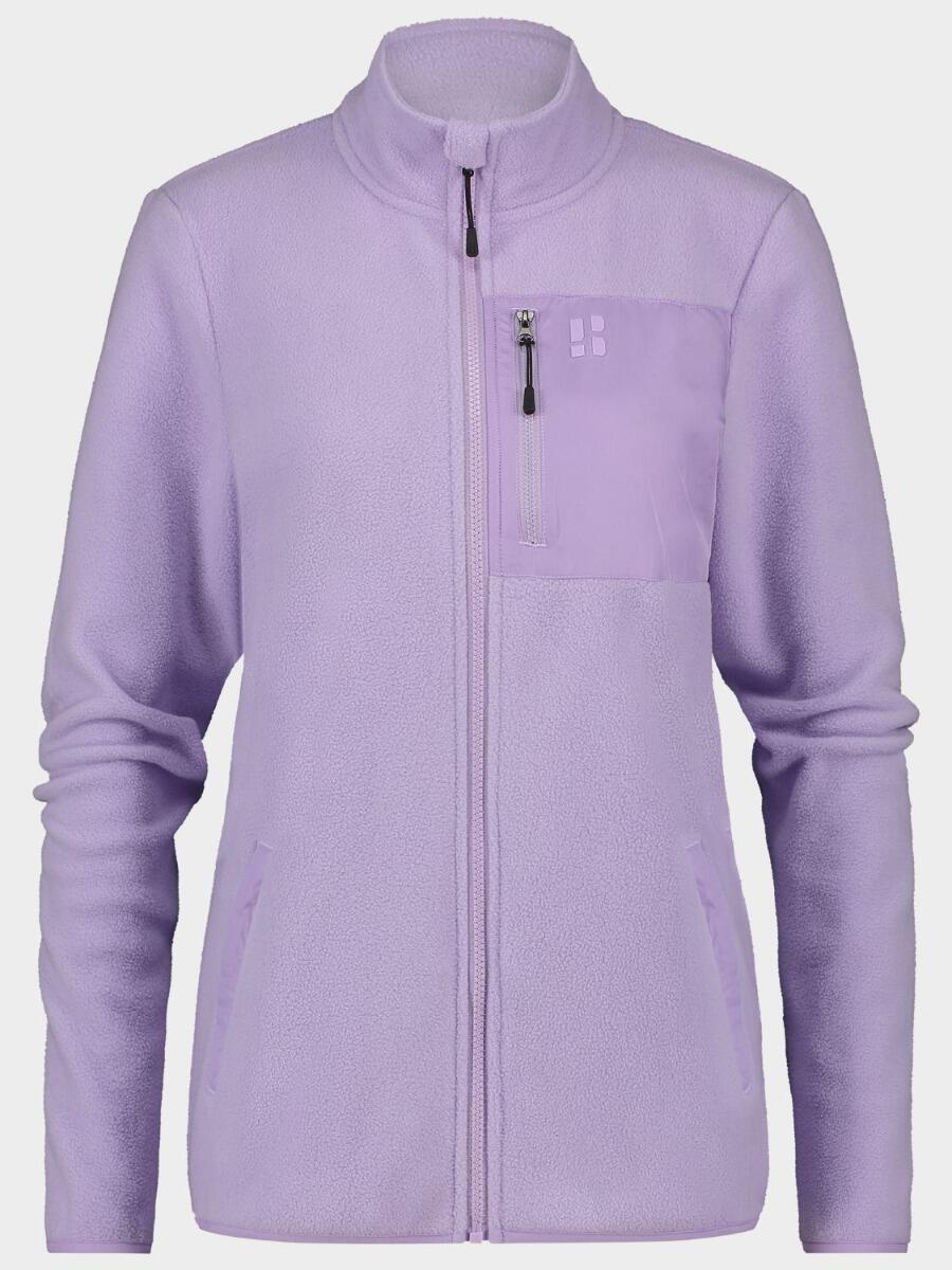 Fleeceweste für Damen Four Seasons lila 5/6