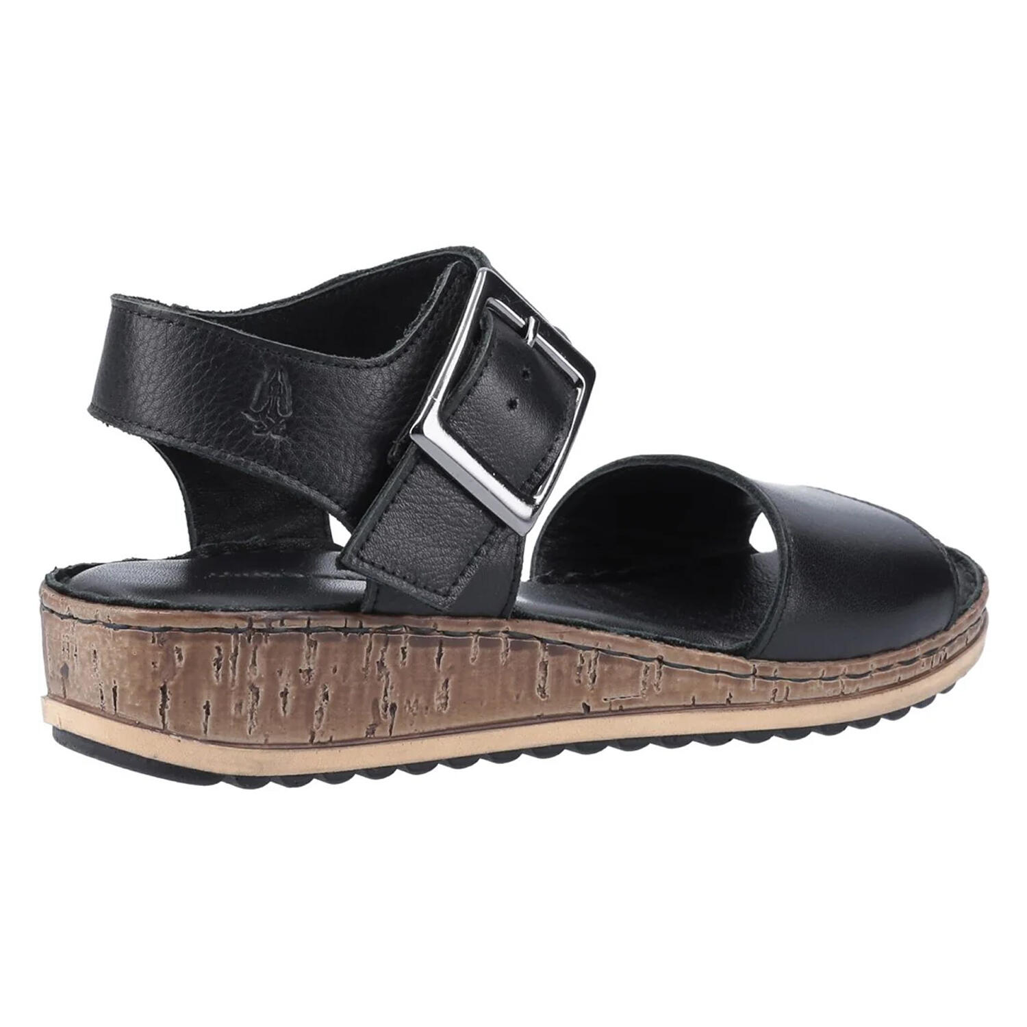 Sandalen "Ellie", Leder Damen Schwarz 2/4