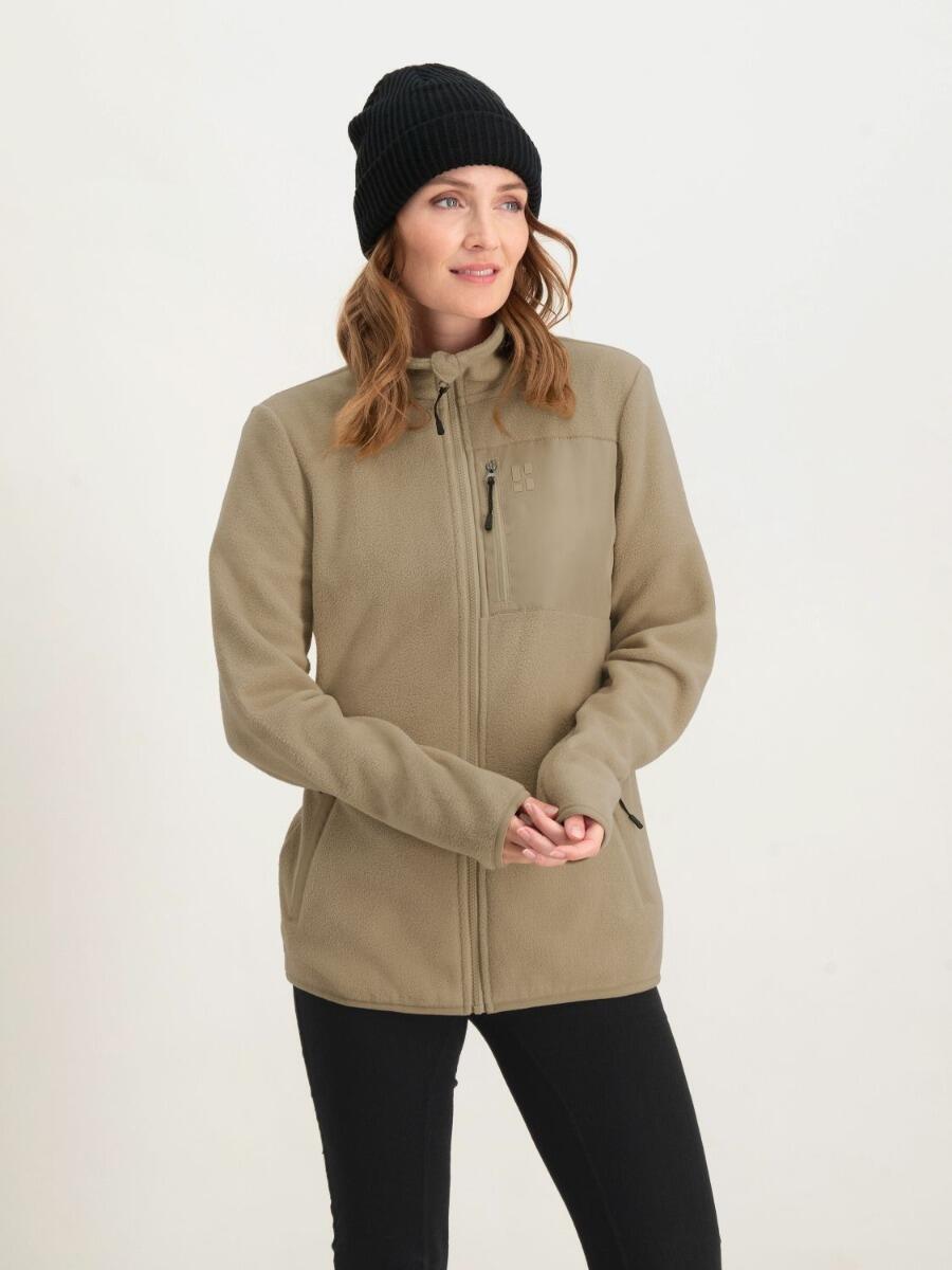 Fleece Vest voor Dames Four Seasons Zand 2/7