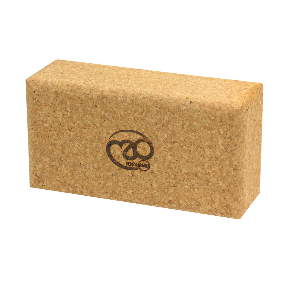 Cork Yoga Brick (Cool) One Size 2/2