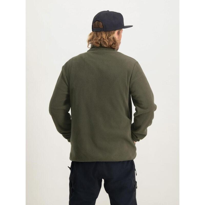 Gilet polaire pour homme Four Seasons vert