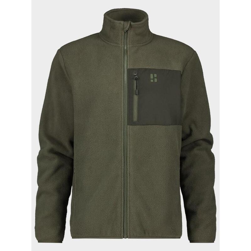 Gilet polaire pour homme Four Seasons vert