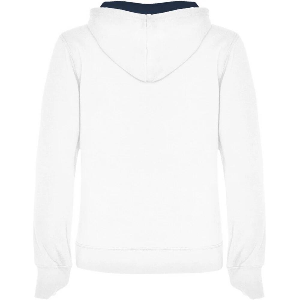 Sweat URBAN Femme (Blanc / Bleu Marine) 2/3