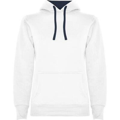 Dames urban hooded polycotton sweatshirt (venture groen)