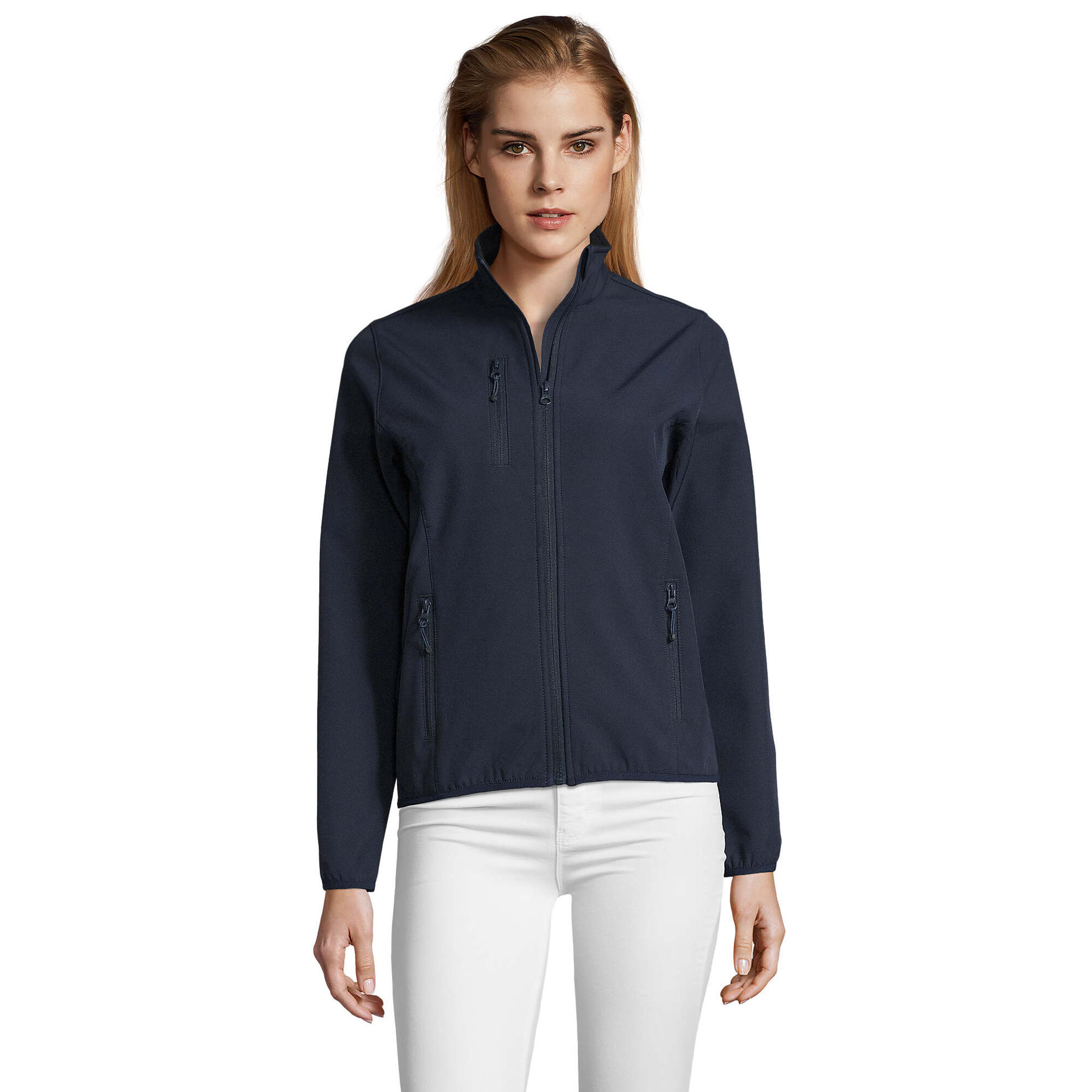 Sol's - Veste Softshell Radian Femme (bleu Marine) - Veste - Bleu - 52 2xl - Decathlon