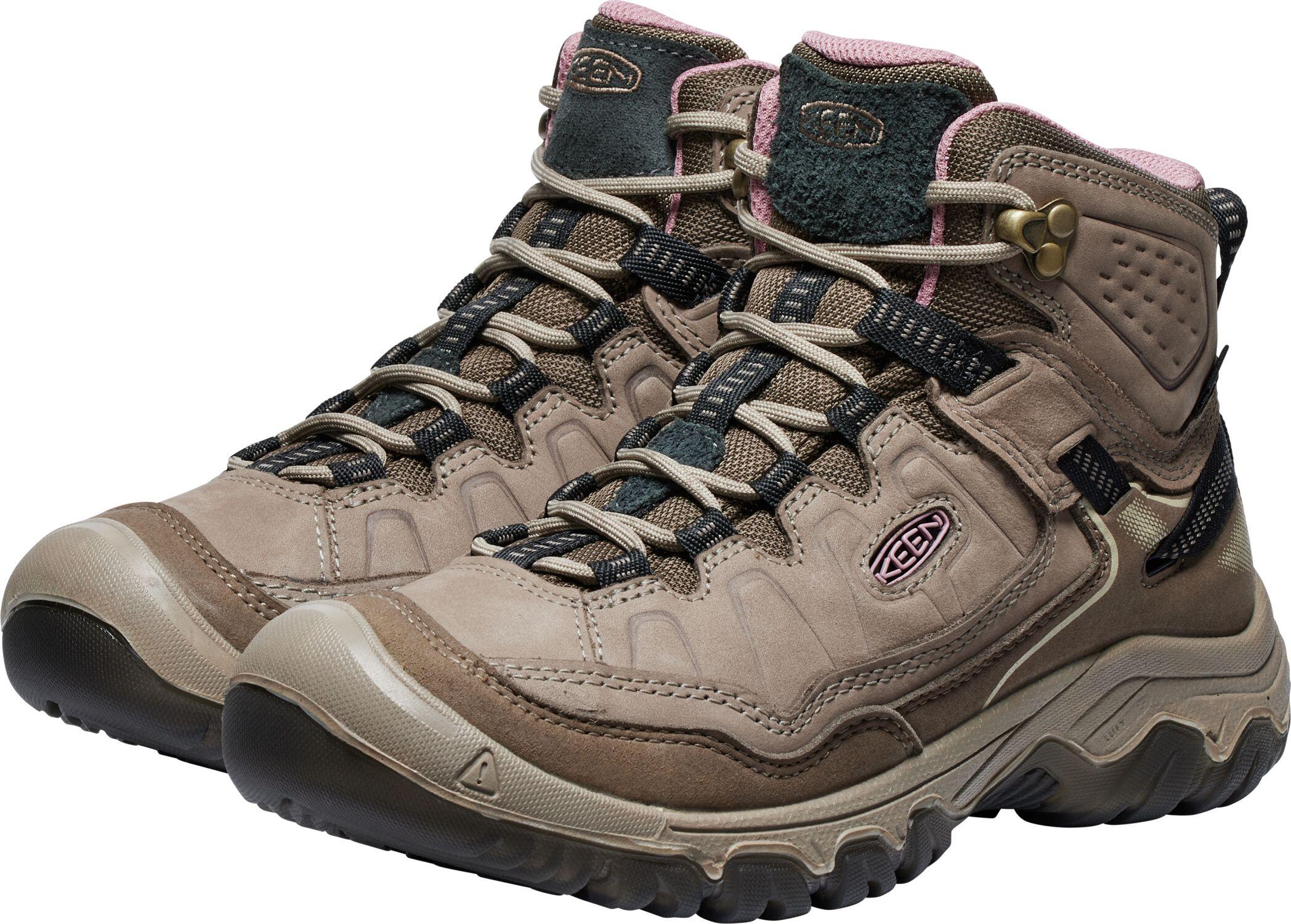 Femme TARGHEE IV MID WP W  Chaussures de randonnée Brun-gris/Rose 3/5