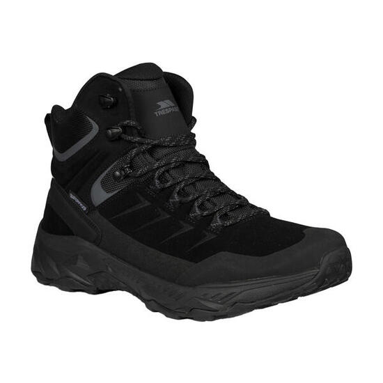 Heren Dean Suède Waterdichte Wandelschoenen (Zwart)