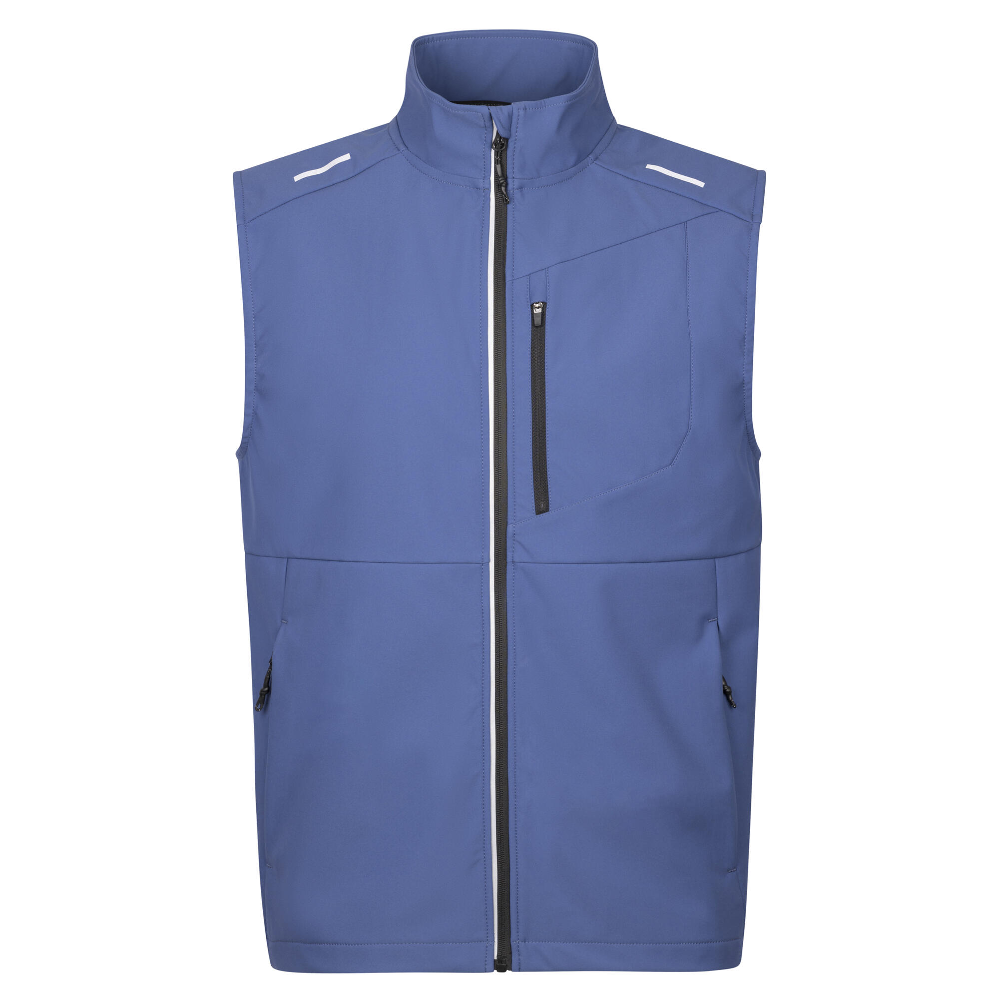 TRESPASS Mens Breton Gilet (Blue Tone)