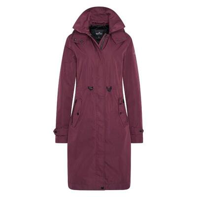 Damen lange wasserdichte Reitjacke mit Kapuze Euro-Star Chiara
