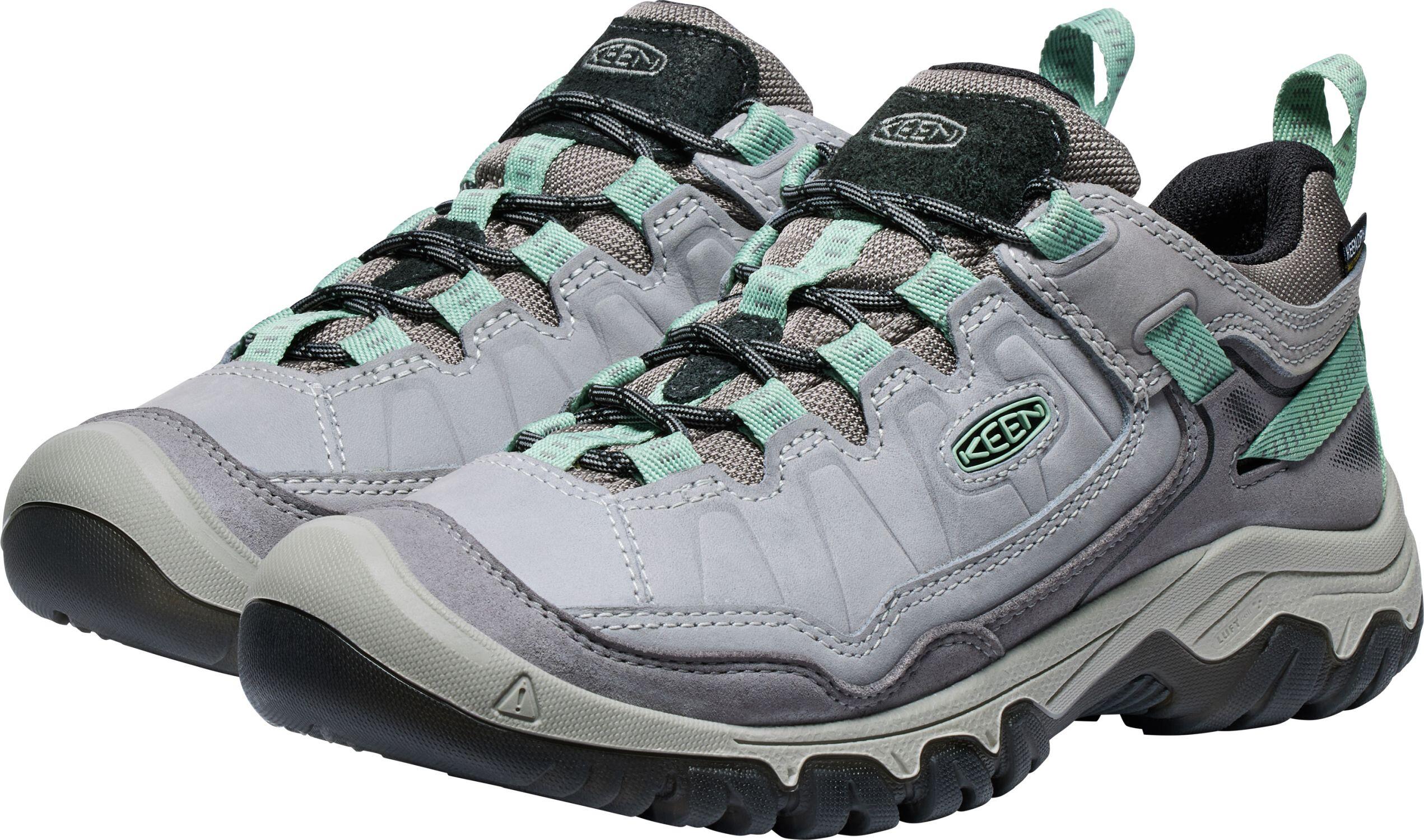 Femme TARGHEE IV WP W  Chaussures de randonnée Gris clair/Vertgranit 3/6