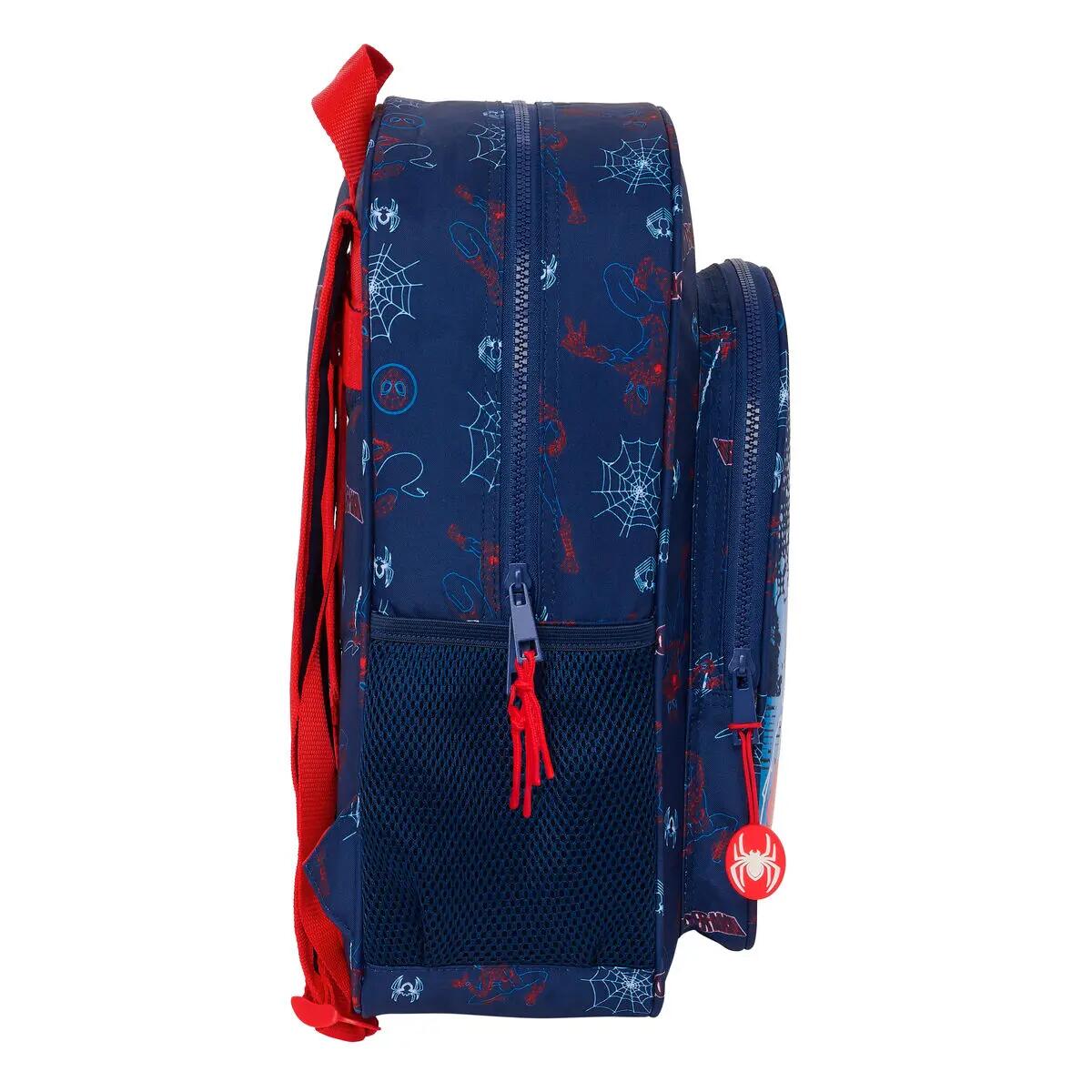 Mochila Escolar Spider-Man Neon Azul marino 2/3
