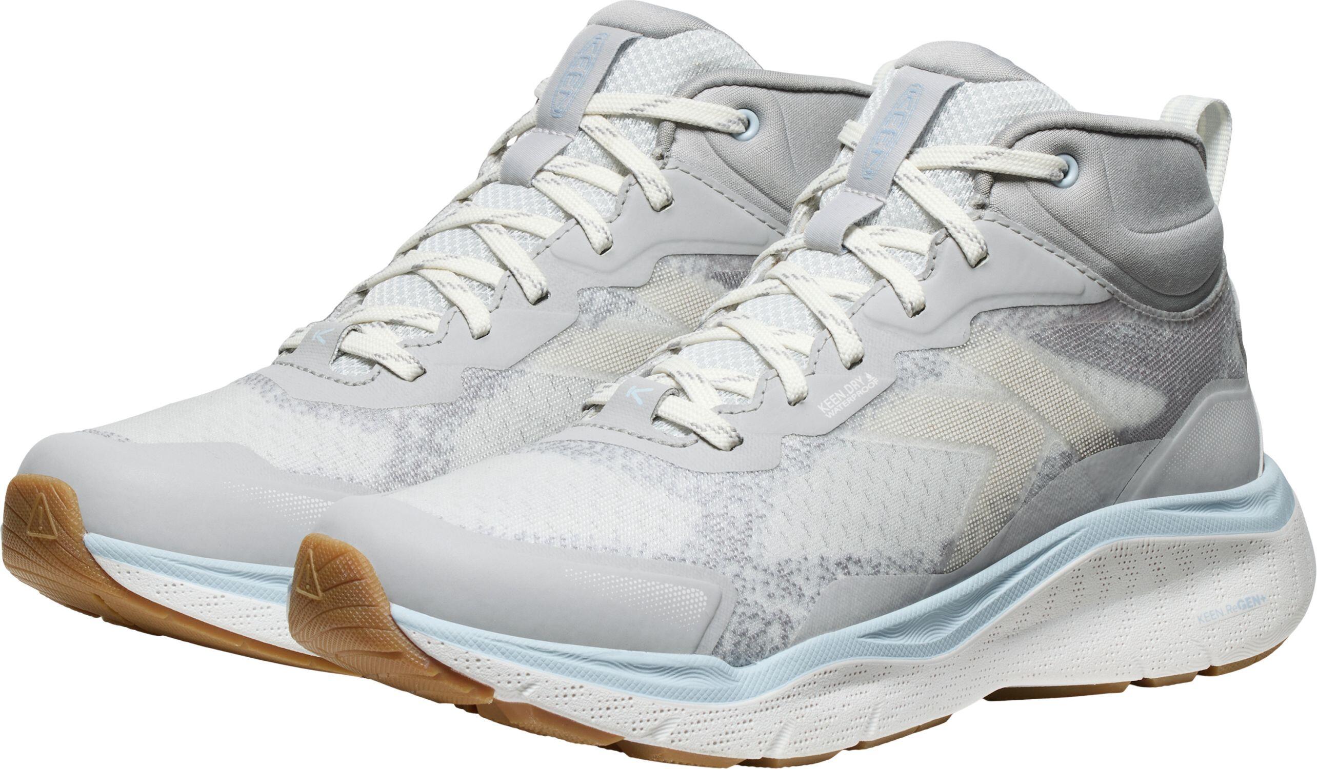 Donna LEIKI MID WP W Scarpa da trekking Grigio vapore/Blu cielo 3/5
