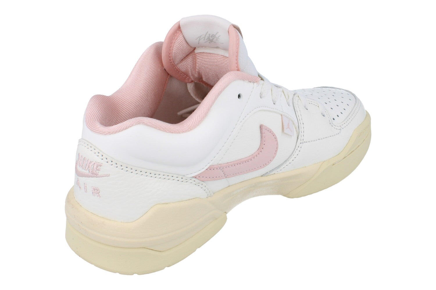 Scarpe Sportive PelleDonna Nike Jordan Stadium 90 Bianco Rosa 3/5