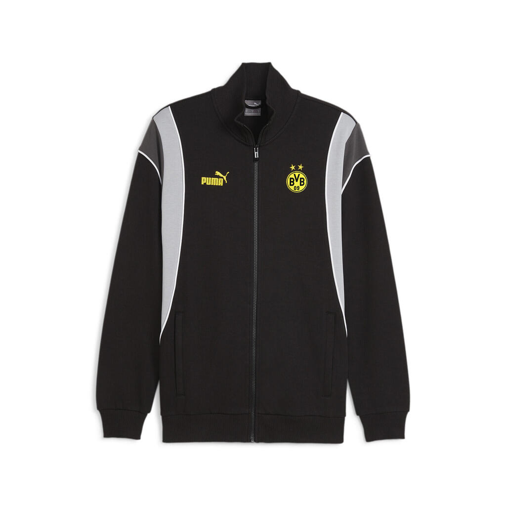 Puma Borussia Dortmund BVB FtblArchive Mens Black Track Jacket