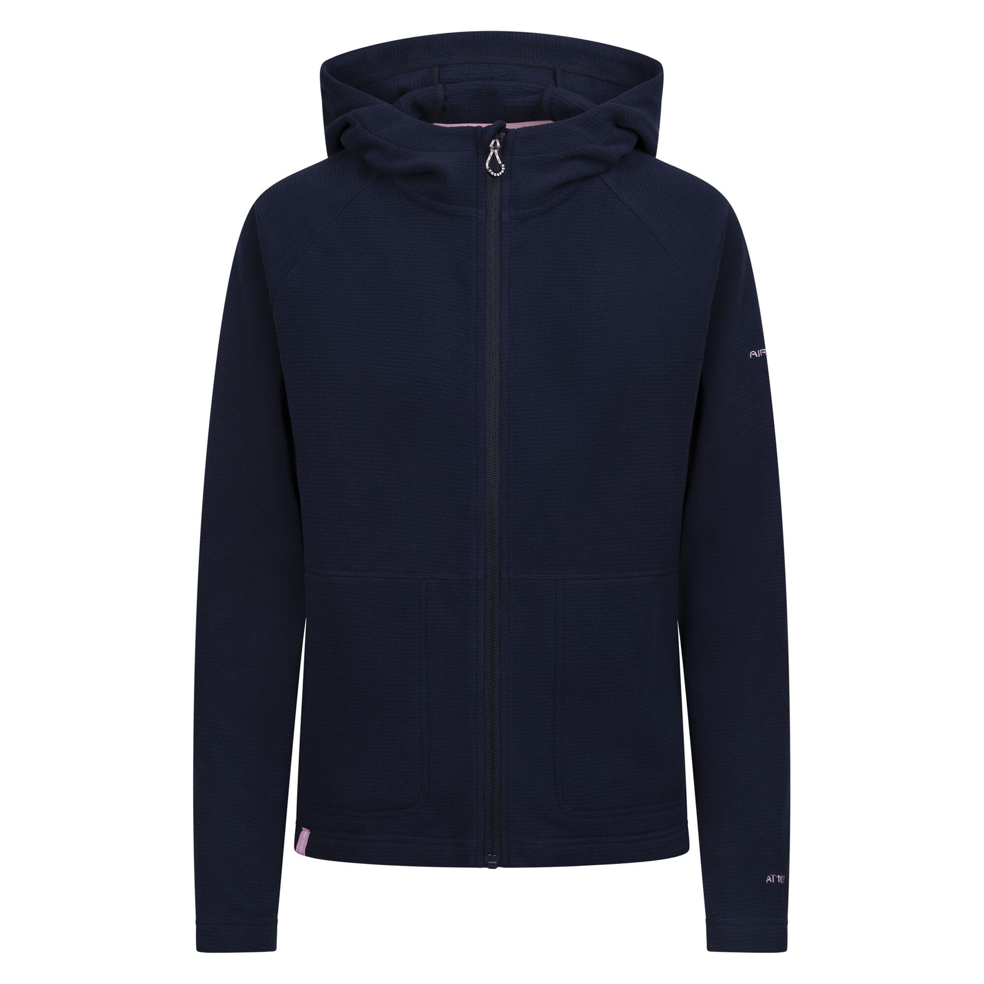 TRESPASS Womens/Ladies Nolans AT100 Hooded Fleece Jacket (Navy)