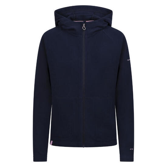 Giacca In Pile Con Cappuccio Donna Trespass Nolans Blu Navy