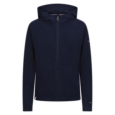 Giacca In Pile Con Cappuccio Donna Trespass Nolans Blu Navy