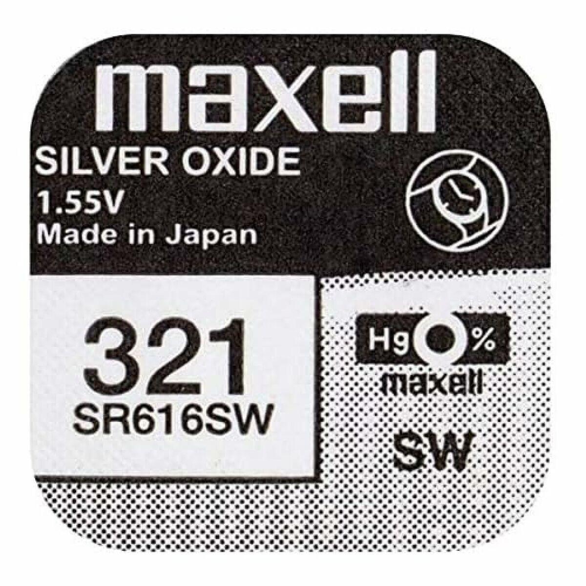 Knopfzelle Maxell SR616SW 321 Knopfzelle 2/3
