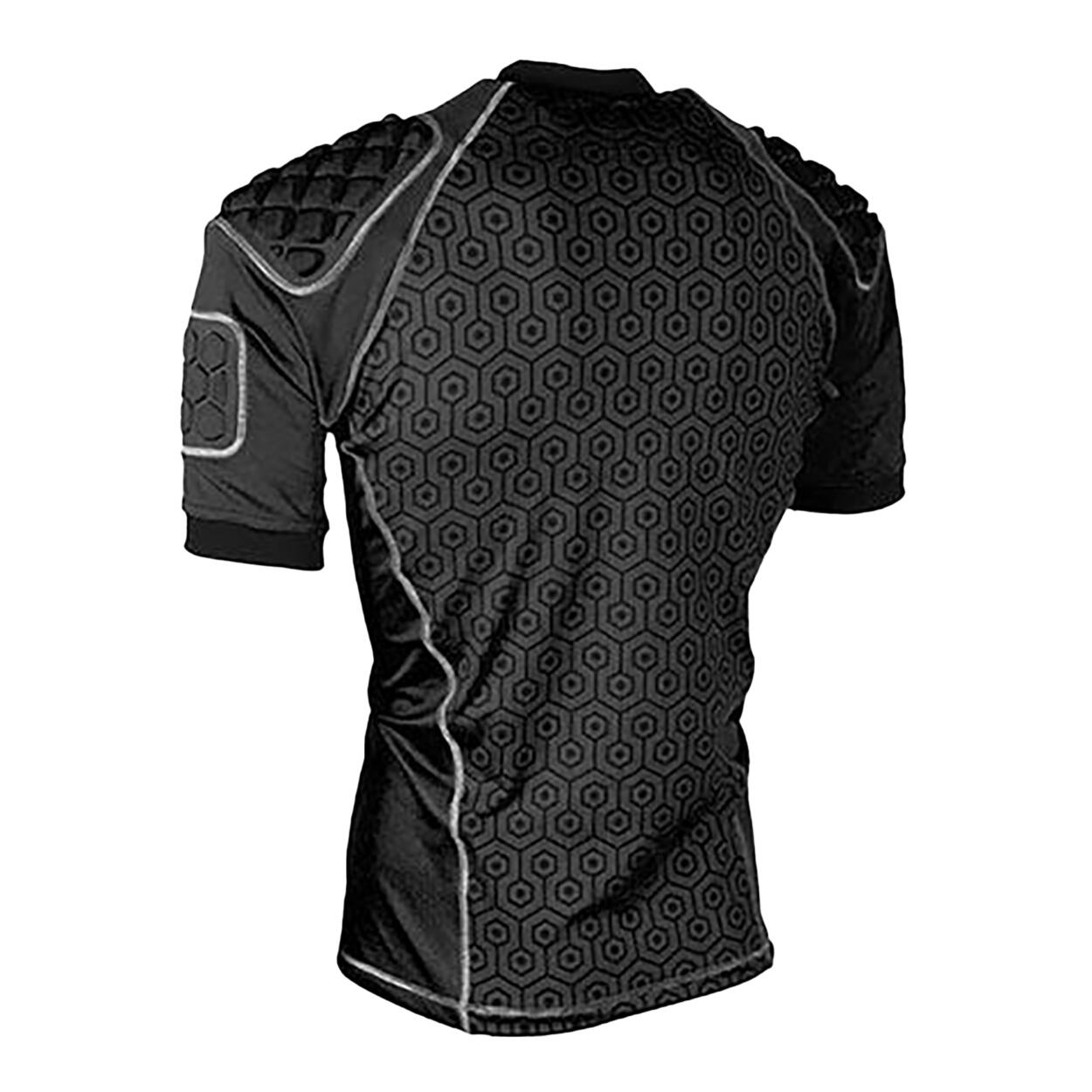 HerrenDamen Unisex Top mit Körperschutz Pro Damen und Herren Schwarz 2/2