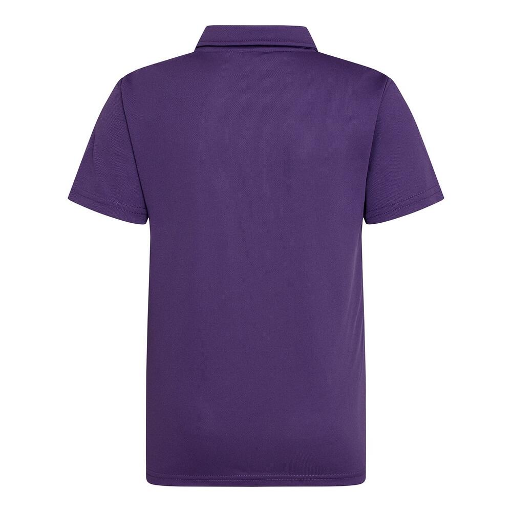 Maglietta Polo Bambini Just Cool Viola 2/2