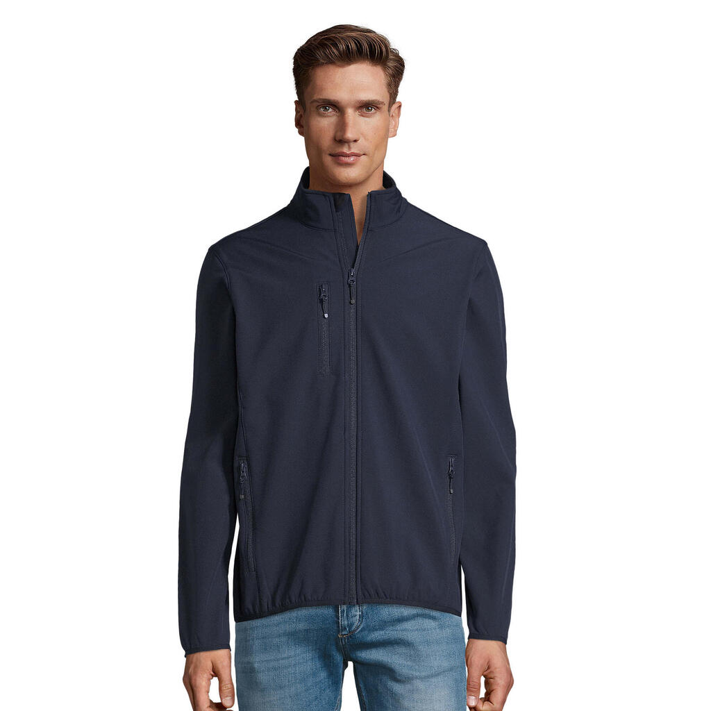 Mens Radian Soft Shell Jacket (Abyss Blue)