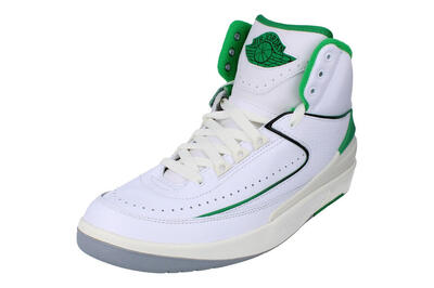 Schoenen - basketbal - heren - air jordan 2 retro - white/lucky green/sail