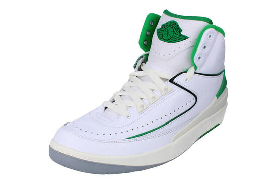 Air Jordan 2 Retro Lucky Green Blanc Dr8884-103