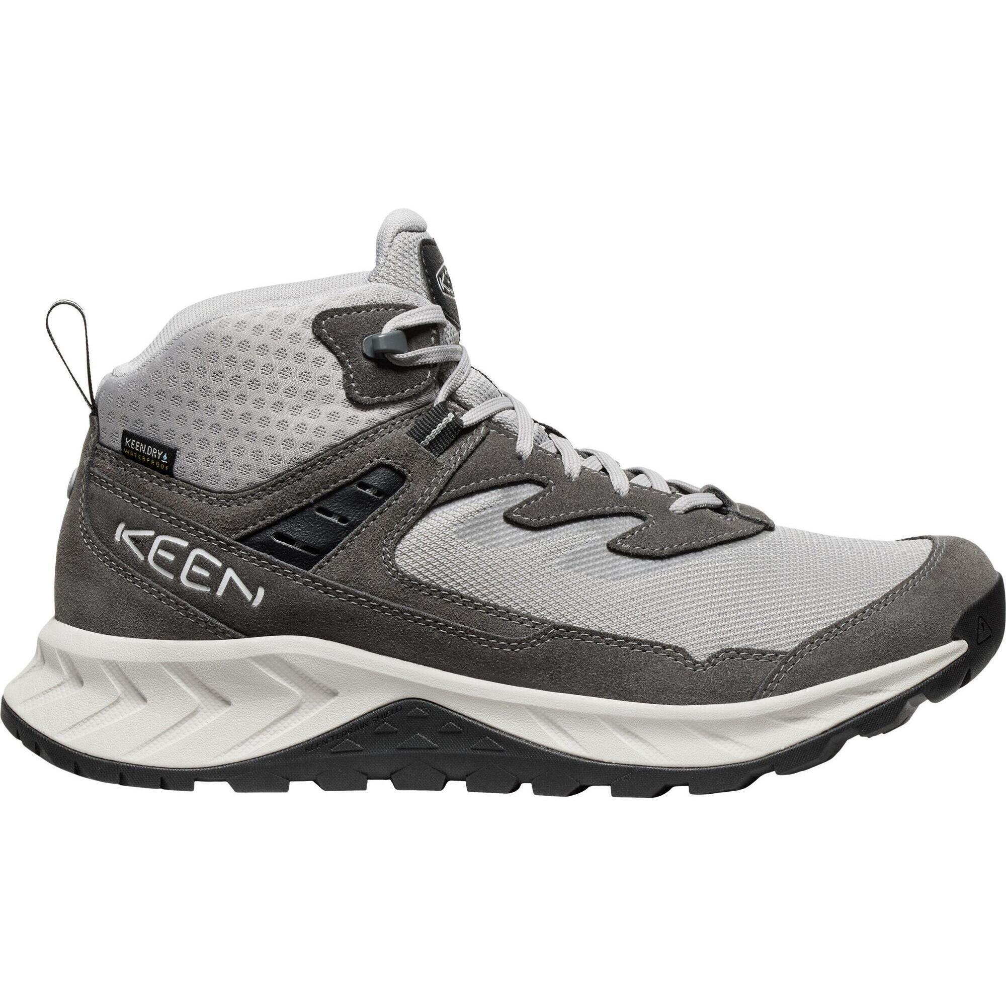 Keen - Homme Hightrail Mid Wp M Chaussures De Randonnée Gris Clair/grisvapeur - Chaussure D'Approche - Gris - 47,5 - Decathlon