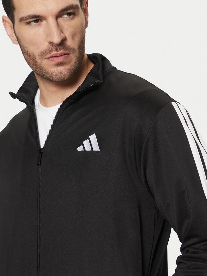 Trainingsanzug Sportswear Basic 3-Stripes Schwarz - JC5375 5/6