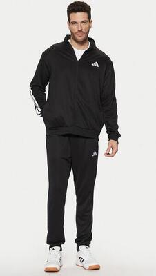 Trainingspak sportswear basic 3-stripes zwart - jc5375