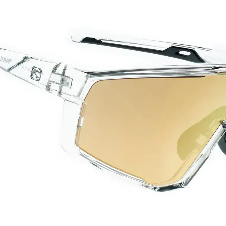AKILA Sports Sunglasses Crystal, Gold CX Lenses - Cat.3 - MUNDAKA