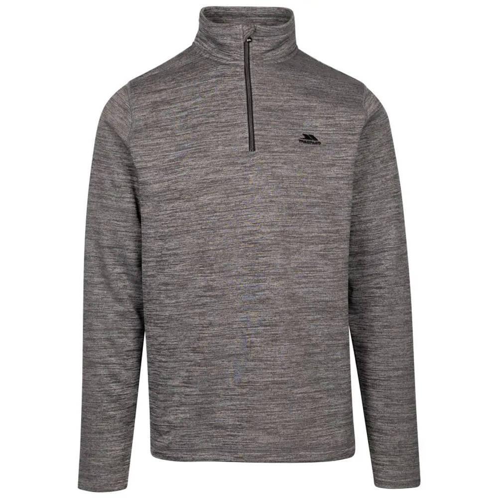 TRESPASS Mens Frimley Marl AT200 Fleece Jacket (Grey)