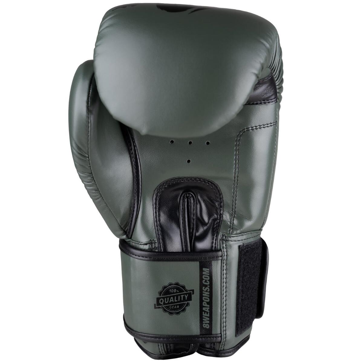 Guantoni Boxe 8 Weapons Unlimited 2.0 Khaki 10oz 5/7