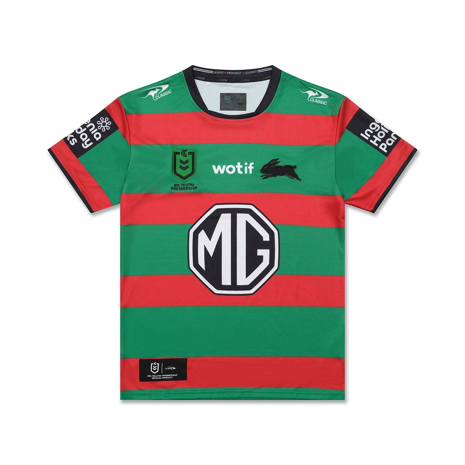 CLASSIC Rabbitohs NRL 2024 Mens Home Rugby Shirt