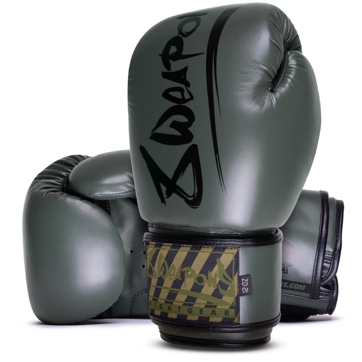 Guantoni Boxe 8 Weapons Unlimited 2.0 Khaki 10oz 2/7